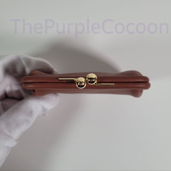 SOLD!!! NIB, Tan Vintage Coach Change Purse #7155 - Picture 5 of 10
